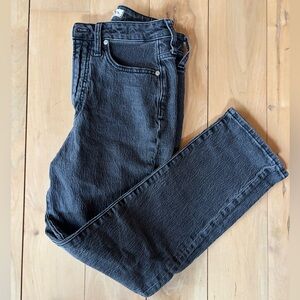 Madewell Vintage Curvy Perfect Black Denim Jeans